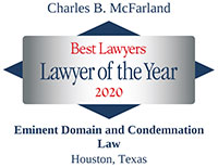 Best Lawyer Lawyer of the year 2020 McFarland