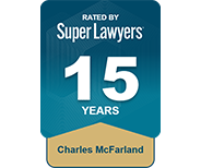 Rated By Super Lawyers 15Years Charles McFarland