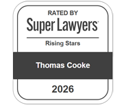 Rated by Super Lawyers | Thomas Cooke | 2026
